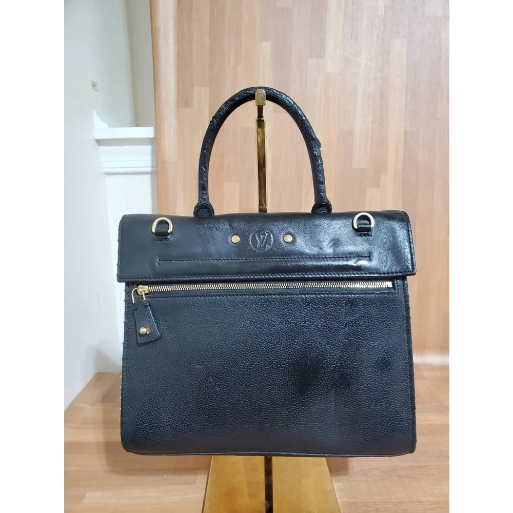 Louis Vuitton City Steamer One Handle Bag Leather